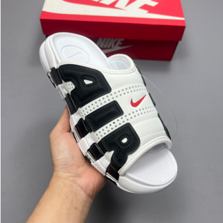 (พร้อมส่ง) Nk Air More Uptempo Slide. Nk Air more uptempo slide รองเท้ากีฬา รองเท้าแตะลําลอง สําหรับผู้ชาย ผู้หญิง