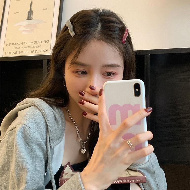 กิ๊บติดผมหน้าม้า อะคริลิค หยักศก ทรงไม่สม่ําเสมอ กิ๊บเส้นเดียว กิ๊บคุณภาพดี ฤดูใบไม้ผลิ ฤดูร้อน ใหม่ เครื่องประดับผม