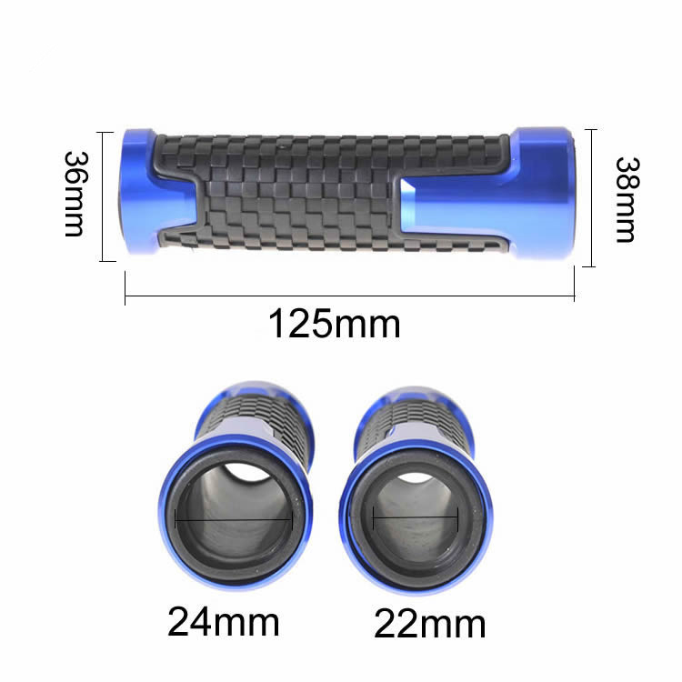 สําหรับ HONDA ZOOMER-X 2010-2024 ที่จับแฮนด์รถจักรยานยนต์ CNC อลูมิเนียมยาง Moto Handle Thruster Grips - รูปที่ 2