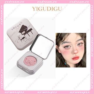 Yigudigu YIGUDIGU บลัชออนเนื้อแมตต์ ขนาดเล็ก สีนู้ด สําหรับแต่งหน้า นักเรียน ปาร์ตี้