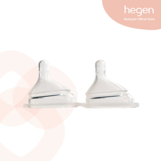🚚Hegen PCTO จุกนม Teat จุกนมเฮเก้น เบอร์ 0-Y น้ำนมไหลช้าพิเศษ ถึง ไหลเร็ว แพ็ค 2 ชิ้น