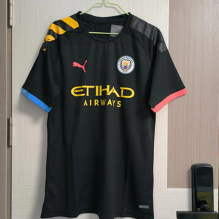 เสื้อกีฬาแขนสั้น ลายทีมชาติฟุตบอล City away Player Edition 19-20 M ชุดเยือน สําหรับผู้ใหญ่