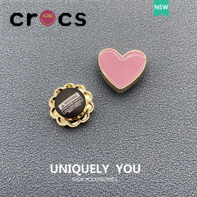 jibbitz crocs charm ตัวติดรองเท้า crocs เซต มิกกี้เมทัล สําหรับตกแต่งรองเท้า