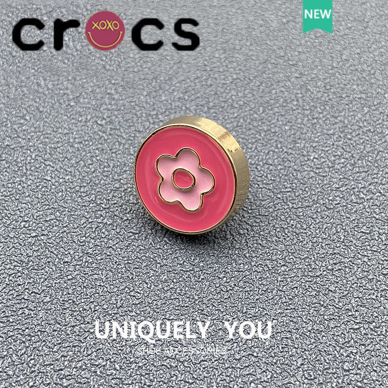 jibbitz crocs charm ตัวติดรองเท้า crocs เซต มิกกี้เมทัล สําหรับตกแต่งรองเท้า