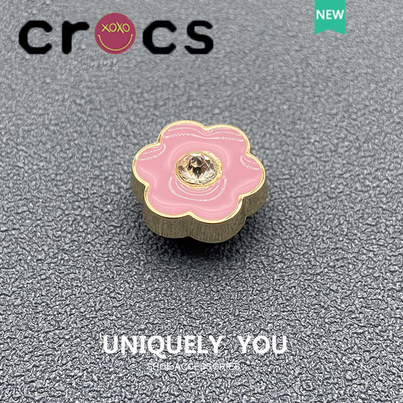 jibbitz crocs charm ตัวติดรองเท้า crocs เซต มิกกี้เมทัล สําหรับตกแต่งรองเท้า