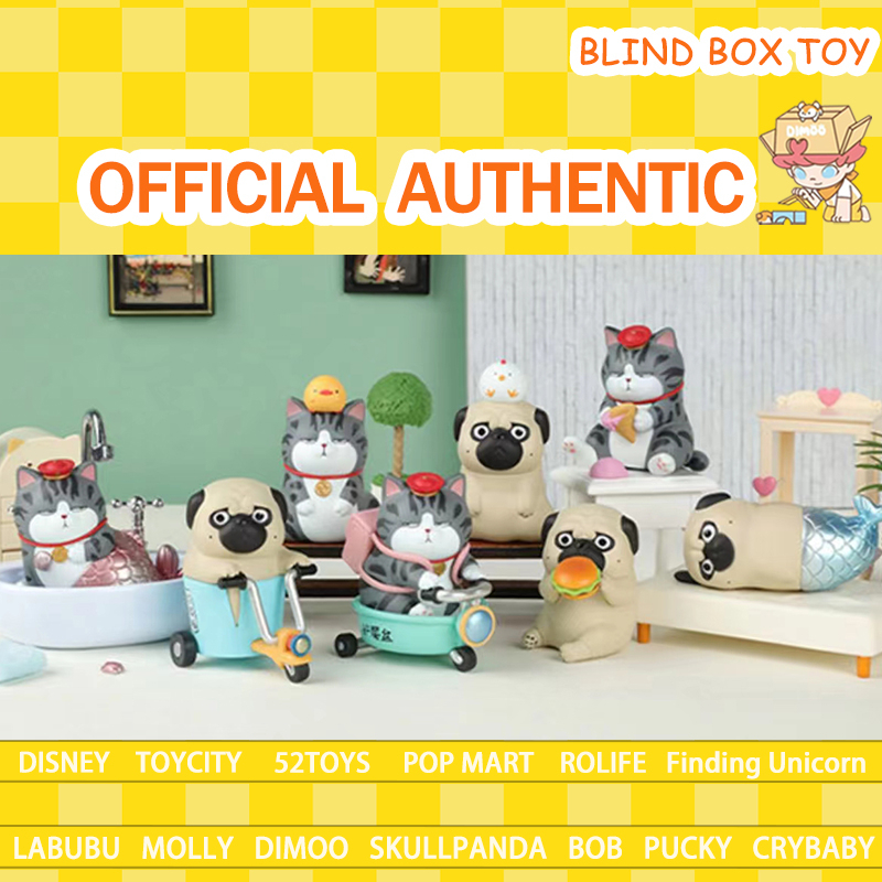 52TOYS cat Wuhuang & Bazahey V.3 daily Series V.4 WH&BZH 52TOYS dog