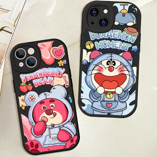 เคส Vivo Y35 Y21 Y16 Y22 Y12i Y17 V23 Y1S Y15s Y33S Y33T Y20i Y12 Y15 Y91 Y21S Y15A Y93 Y20 Y95Y21A Y11 Y31 Y91C Y53s Y21T Y30 Y51 Y01 Y50 Y51A เคสมือถือวีโว่ โดราเอมอนอวกาศหมีสตรอเบอร์รี่อวกาศ เคสโทรศัพท์มือถือ