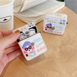 เคสหูฟังบลูทูธไร้สาย หนัง 100% ลาย Lucky Be Rich สําหรับ Apple Airpods 3 2 1 Pro2 pro 3 2 1