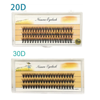 ขนตาปลอม ขนมิงค์ธรรมชาติ 3d 20d 30d สําหรับแต่งหน้า