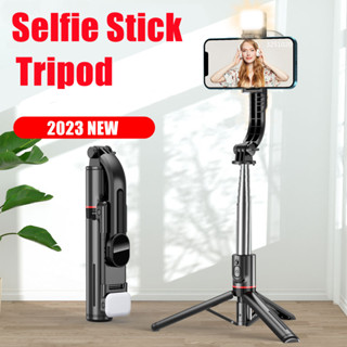 Fgclsy 2023 ใหม่ ไม้เซลฟี่ บลูทูธ ไร้สาย ขาตั้งกล้อง พับได้ พร้อมชัตเตอร์บลูทูธ Monopod สําหรับ iphone IOS Android