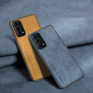 เคสโทรศัพท์มือถือหนังแกะ กันกระแทก สําหรับ Oppo Reno 5 Reno5 Pro Reno5Pro 5G case เคส