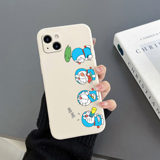 เคสโทรศัพท์มือถือ Tpu ขอบตรง ลายการ์ตูนโดราเอมอน สําหรับ iPhone 14 pro iPhone 14 pro max iPhone 12 mini iPhone se2020 iPhone se2022