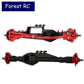 Forestrc อะไหล่ชิ้นส่วนอัพเกรด เพลาโลหะ ด้านหน้า และด้านหลัง สําหรับ 1/10 Axial RBX10 Ryft Rock Bouncer