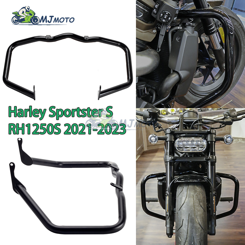 【MJMOTO】กันชนเครื่องยนต์ สําหรับ Harley Sportster S 1250 RH1250S 2021-2023 RH 1250 S