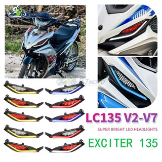 【MJMOTO】ไฟหน้า Led 135 ดวง สําหรับ Yamaha Exciter 135 2011-2014 LC135 135Gp V2 V3 V4 V5 V6 V7 Jupiter MX 135 Pilot Light Jupiter MX