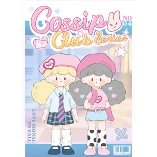 ของเล่นฟิกเกอร์ยูนิคอร์น Molinta Gossip Club Series Blind box zZoton Mystery box Kawaii ของขวัญวันเกิด สําหรับเด็ก