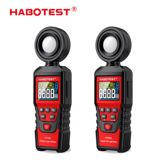 Habotest HT620 เครื่องวัดแสงดิจิตอล 100000 Lux เครื่องวัดความเข้มแสงดิจิทัล LED ความแม่นยําสูง