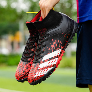 Mens and womens high-cut football shoes soccer sports shoes size 35-47