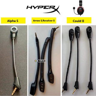 ใหม่ ของแท้ ไมโครโฟนเล่นเกม 3.5 มม. แบบเปลี่ยน สําหรับ Hyperx Cloud 2 Cloud II Flight S Alpha S Revolver S