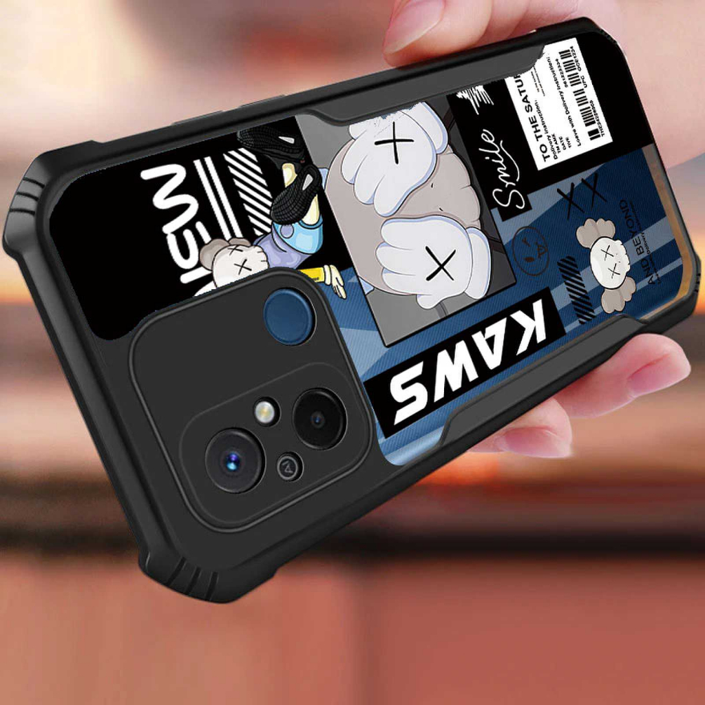 KAWS รูปแบบเคสโทรศัพท์สําหรับ Redmi 11A 12C 10A POCO C55 C40 M2 C3110C 9C 9 10 11 Prime 10 Power Plu