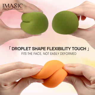 IMAGIC Spons Puff ฟองน้ำแต่งหน้ารูปไข่ เกลี่ยรองพื้นและคอนซีลเลอร์ให้เนียนกริบ
