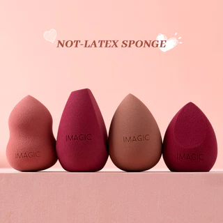 IMAGIC Spons Puff ฟองน้ำแต่งหน้ารูปไข่ เกลี่ยรองพื้นและคอนซีลเลอร์ให้เนียนกริบ
