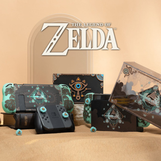 เคสซิลิโคนนิ่ม ลาย Zelda Tears of Kingdom Nintendo Switcholed เรืองแสง กันตก สําหรับ Switch v1 v2 and OLED