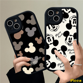 เคสโทรศัพท์มือถือ Tpu แบบนิ่ม ลายการ์ตูนดิสนีย์ มิกกี้ เมาส์ กันกระแทก สําหรับ iPhone 11 XR 7 8 Plus X 11 13 14 12 Pro Max XS Max 6 6s Plus SE 2020