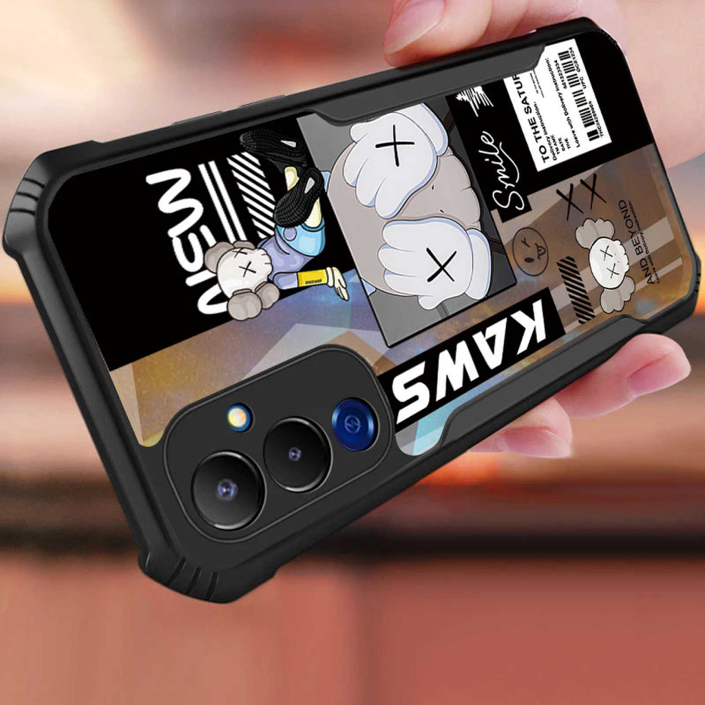 KAWS รูปแบบเคสโทรศัพท์สําหรับ Tecno Pova 5 3 2 4 Pro Neo 2 LD7 G80 Camon 18 18P 18T 17 16 Pro 16 SE 