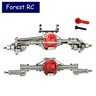 Forestrc ชุดเพลาโลหะ CNC 1:10 8T 29T สําหรับอัพเกรดรถไต่หินบังคับ 1/10 Axial SCX10 I II 90046 90047