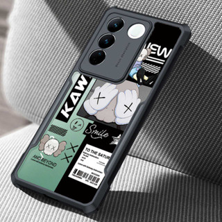 เคสโทรศัพท์มือถืออะคริลิค กันกระแทก ลาย KAWS สําหรับ VIVO V27 V25 V23 V20 V17 V11 V15 S5 S12 S16 Pro V27E V25E V23E V21E 5G V20SE V19 Neo S7 Y70 Y73