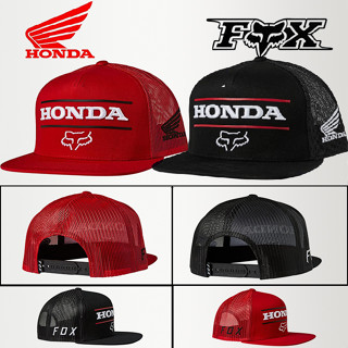 Honda FOX 2022 ใหม่ล่าสุด หมวกบังแดด แฟชั่น กลางแจ้ง ม่านบังแดด คุณภาพสูง ปรับได้ หมวกตาข่าย Unisex 2 สี