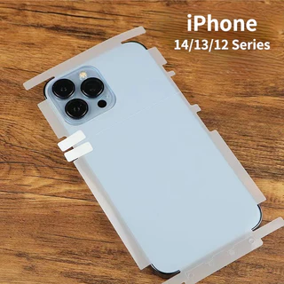 🌈 2 แถม 1 🌈 ฟิล์มกันรอยรอบตัวเครื่องใส ฟิล์มใส ฟิล์มกันรอยหลัง compatible for iphone16Pro Max 16Plus15 Pro Max 14 Pro Max 13 13PRO 13PROMA 12 11 X Xs XR Xsmax 7 8 Plus
