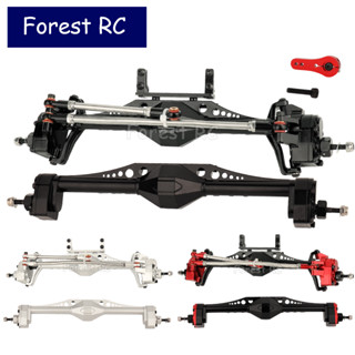 Forestrc เพลาโลหะ CNC ด้านหน้า และด้านหลัง พร้อมแขนเซอร์โว สําหรับอัพเกรดรถไต่หินบังคับ 1/10 Axial Capra 1.9 UTB AXI03004 AXI03000T1 T2 Buggy F9