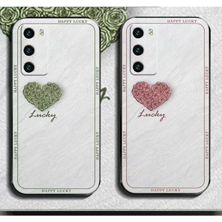 Dmy เคสซิลิโคนนิ่ม ลายหัวใจ กันกระแทก สําหรับ huawei P40 pro P30 lite nova 4e P50 P20 P10 plus Mate 10 20X 20 pro 30 40 50