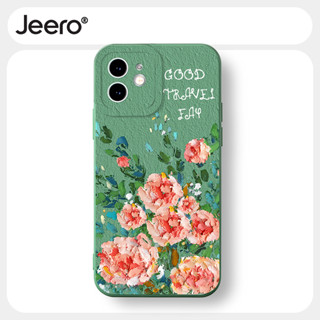 Jeero เคสไอโฟน เคสซิลิโคนนุ่มกันกระแทกน่ารักตลก เคสโทรศัพท์ Compatible for iPhone 15 14 13 12 11 Pro Max SE 2020 X XR XS 8 7 ip 6S 6 Plus HFF3046