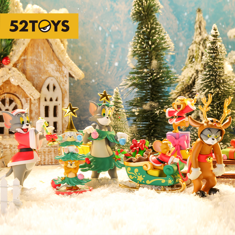 52TOYS TOM and JERR merry christmas Series Blind Box