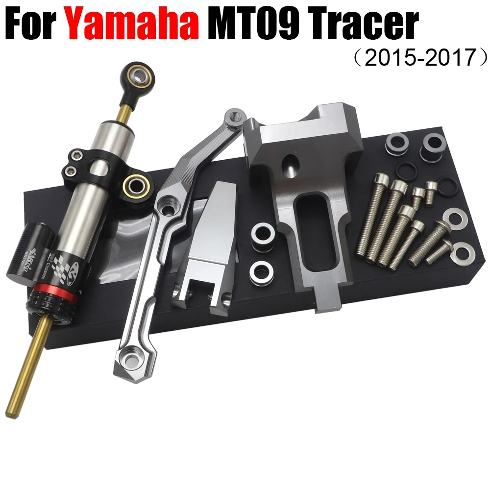 ตัวกันสะบัดรถจักรยานยนต์ พร้อมตัวยึด สําหรับ Yamaha MT-09 Tracer MT 09 Tracer MT09 Tracer 2015-2017