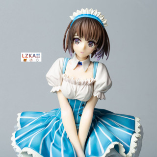 โมเดลฟิกเกอร์ Anime × Katou Megumi Maid Ver 23 ซม. 1/7 คุณภาพสูง สําหรับเก็บสะสม