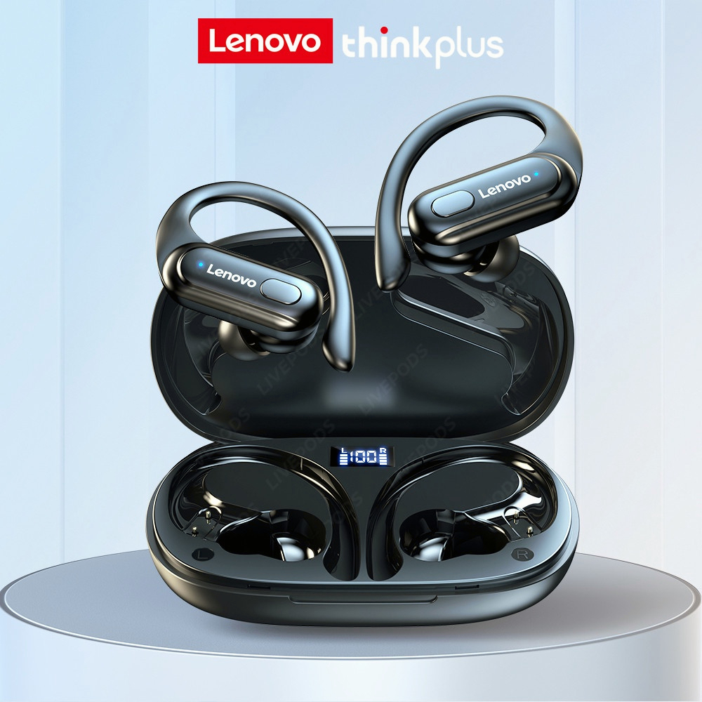 หูฟังไร้สาย Lenovo XT60 รุ่นใหม่ สำหรับเกม กีฬา ใช้เทคโนโลยี Bluetooth 5.3 แบบ TWS กันน้ำ มาพร้อมไมโ