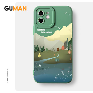 Guman เคสไอโฟน เคสซิลิโคนนุ่มกันกระแทกน่ารักตลก เคสโทรศัพท์ Compatible for iPhone 14 13 12 11 Pro Max SE 2020 X XR XS 8 7 6 6S Plus พลัส XYB1692