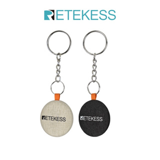 Retekess TH005 อุปกรณ์ติดตามอัจฉริยะ ไร้สาย ป้องกันการสูญหาย สําหรับกุญแจ กระเป๋าสตางค์สัตว์เลี้ยง (สีดํา)