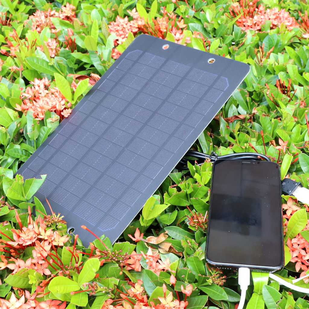 Soshine Mini Solar Panel 5v 6w Solar Panel Charger - แผงพลังงานแสงอาทิตย์ USB พร้อม Monocrystalline 