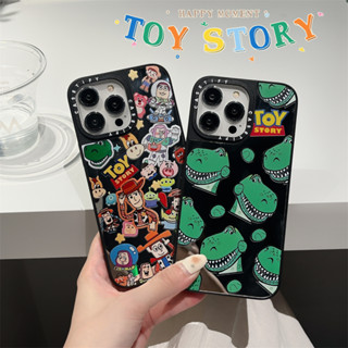 CASE.TIFY Toy Story High-end mirror Phone case for iphone 14 14plus 14pro 14promax 13 13pro 13promax High quality drop and shockproof hard case 12 12pro 12promax 11 Cute graffiti sticker pattern New Design ins style popular