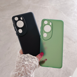 เคสโทรศัพท์มือถือ TPU นิ่ม ผิวด้าน บางพิเศษ สําหรับ Huawei P30 P40 P50 P60 Pro