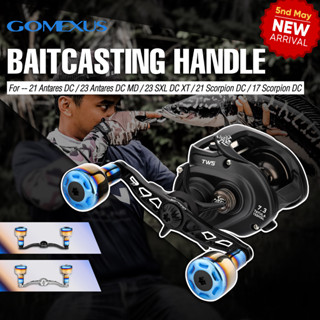 Gomexus Galaxy-27 CNC รอกมือจับ ไทเทเนียมหล่อ ปลอกรอก สําหรับ Daiwa Steez Zillion Shimano Curado Abu garcia kastking UL Bass รอกตกปลา BDH