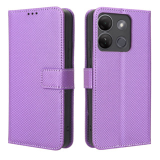 เคสโทรศัพท์หนัง PU ฝาพับ พร้อมช่องใส่บัตร สําหรับ infinix Smart 7 HD 7 HD 7HD