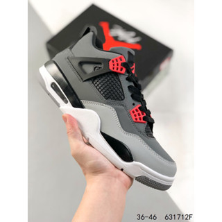 Air Jordan 4 Retro AJ4 รองเท้ากีฬา รองเท้าบาสเก็ตบอล สไตล์เรโทร