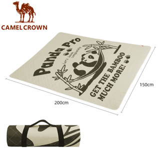 CAMEL CROWN แผ่นเบาะรองนั่งอาหาร กันชื้น แบบหนา พับได้ สําหรับตั้งแคมป์กลางแจ้ง