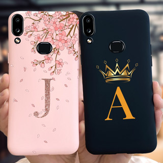 เคสโทรศัพท์มือถือ ซิลิโคนนิ่ม ลายตัวอักษรน่ารัก สําหรับ Samsung Galaxy A10s A10s SM-A107F DS A 10S M01s SM-M017F